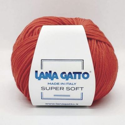 Lana Gatto Super Soft (19002) 100% меринос экстрафайн 50 г/125 м